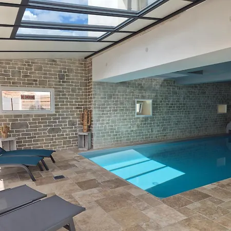 Villa Terre & Mer Avec Piscine Interieure Proche Cabourg Escoville Quarto foto