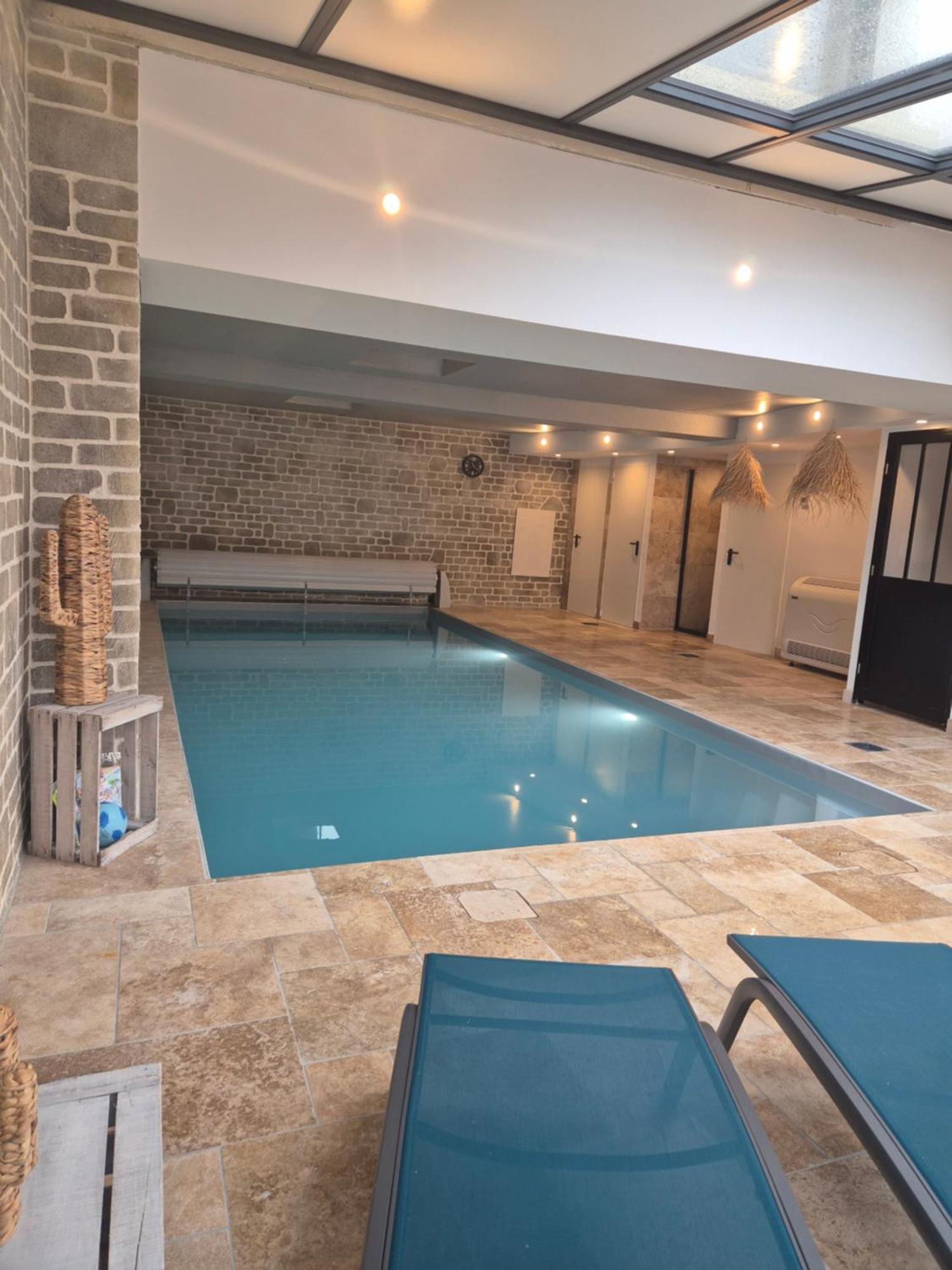 Terre & Avec Piscine Interieure Proche Cabourg Escoville